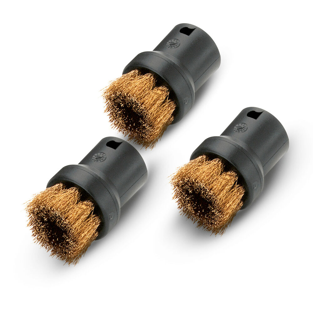 Brass brushes for steam cleaner Metos Kärcher SG 4/4