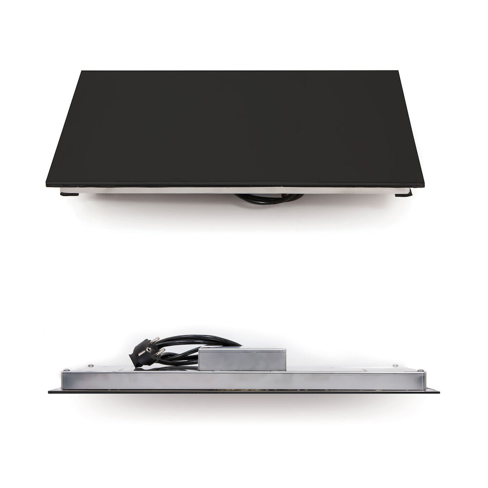 Hot plate Metos JH 700 GN1/1 with blackish gray glass