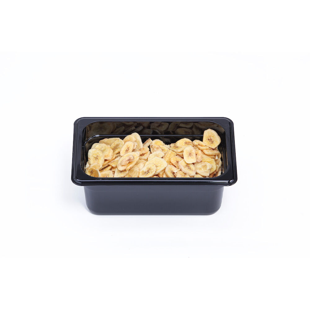 Plastic container Metos GN1/4-100, black