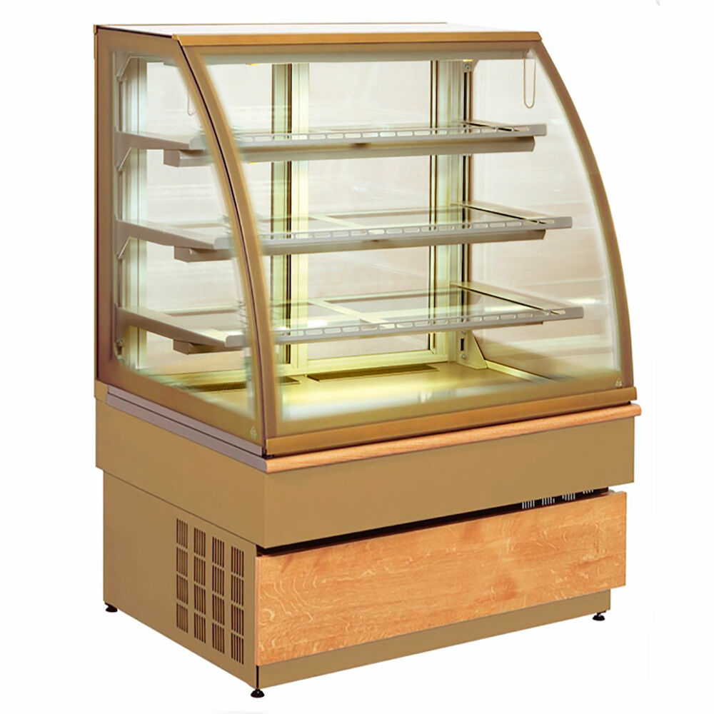 Bakery glass display Metos Georgia Gold N 1000