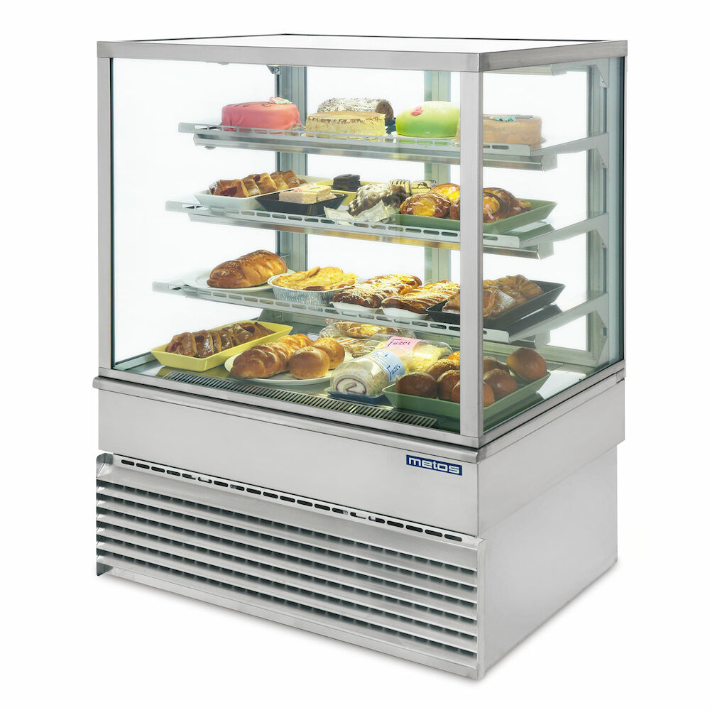 Bakery glass display Metos Georgia Squa N 1000