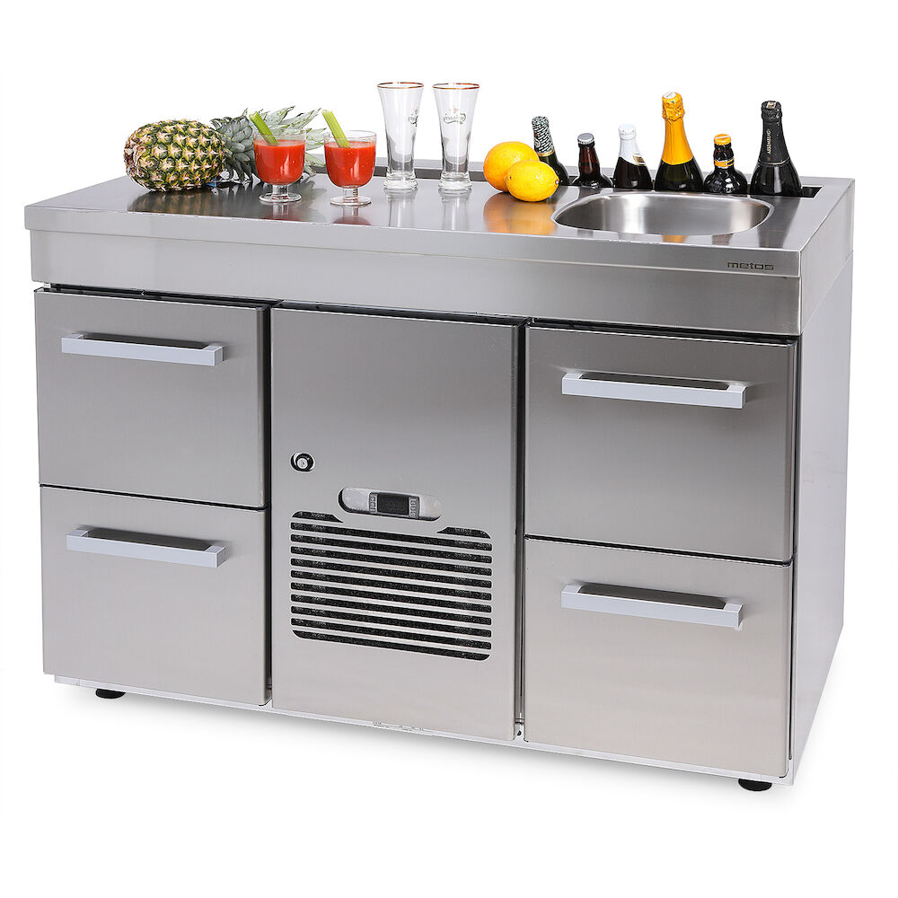 Cold drawer with lock Metos Classic BA1200-BO2-MPL-BO2