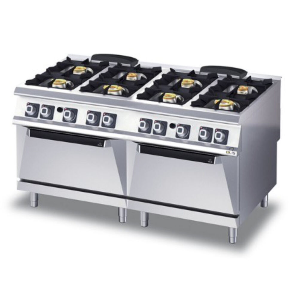 Gas range with gas oven Metos Diamante D98/10CGG