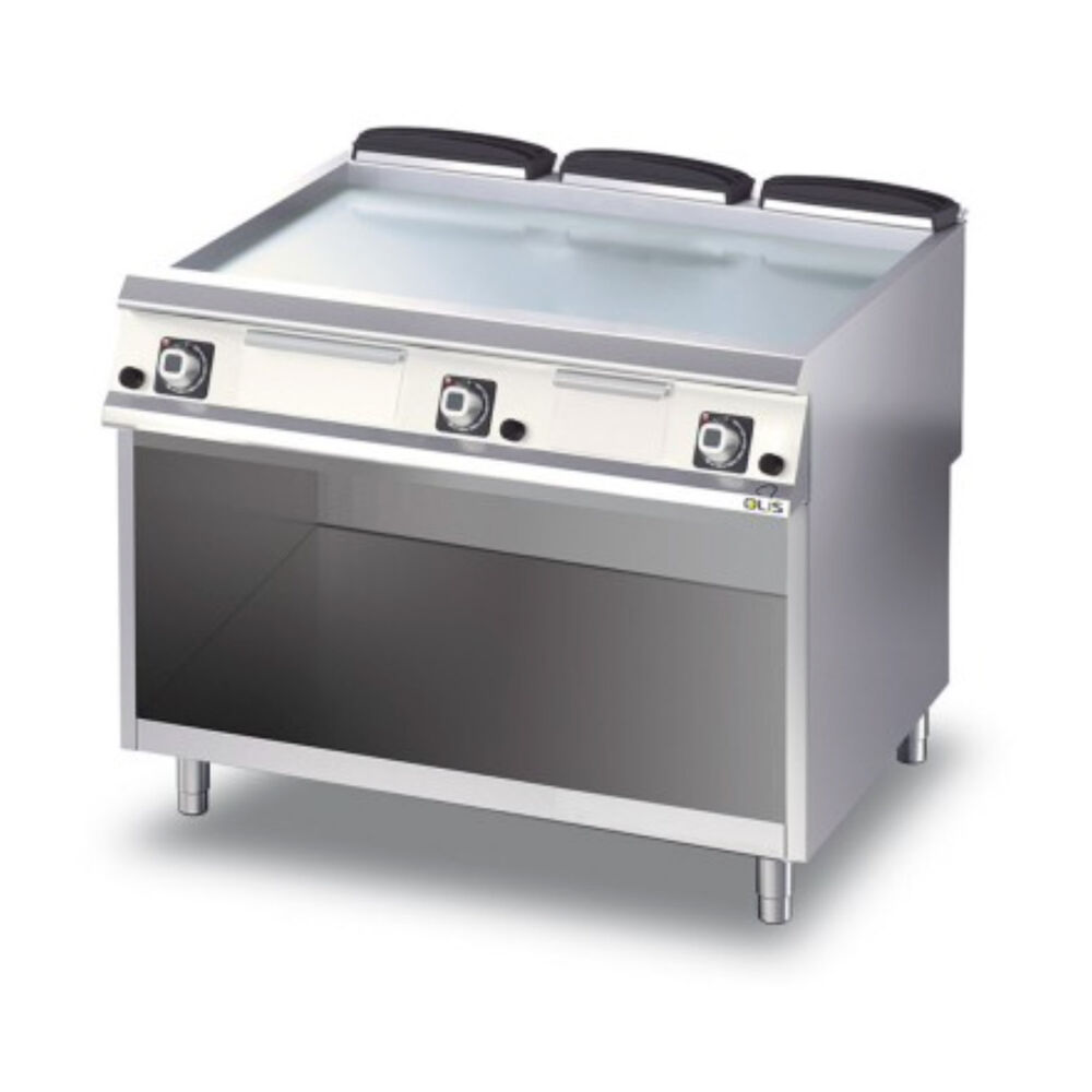 Gaasiplaatgrill sile Metos Diamante D96/10FTTGC avatud kapiga