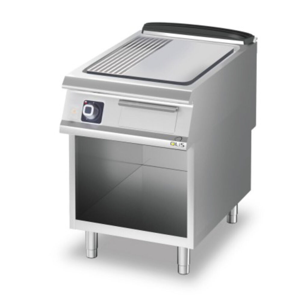 Plaatgrill rihveldatud/sile Metos Diamante D73/10SFTEC1/3R kapiga