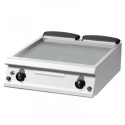 Plaatgrill rihveldatud Metos 7410 TFTGR gaas, ilma aluseta (UUS) OUTLET